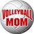 volleyball stickers clings decals magnets