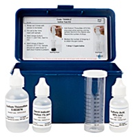 Iodine Sanitizer Test Kit: 1 drop = 2 ppm/10mL