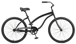 ABC Heavy Duty Womens Cruiser Bike - Black