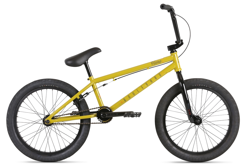 2021 Haro Boulevard 20" BMX Bike - Yellow