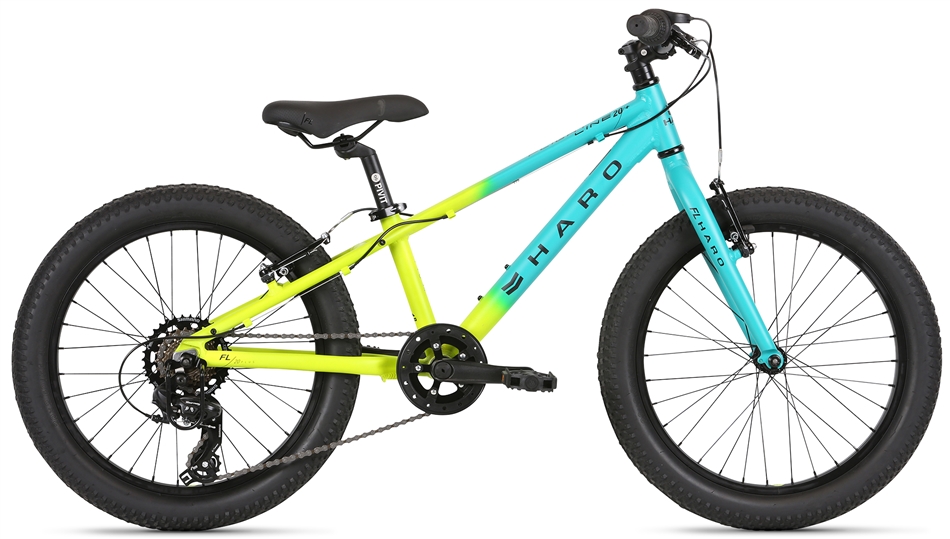 2021 Haro Flightline 20+" Kids Mountain Bike - Teal Fade