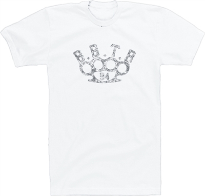 Born By The Blood Brass Knuckles Christian T-Shirt