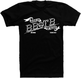 Lightening Rod BBTB Banner Christian T-Shirt in Black