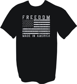 Freedom Made in America Patriotic T-Shirt