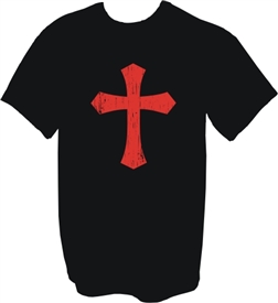 Red Christian Cross 102 T-Shirt