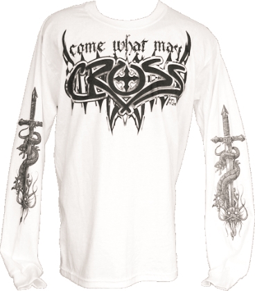 Come What May Long Sleeve T-Shirt in White