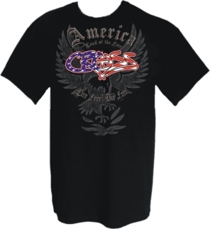 Land of the Free Patriotic Christian T-Shirt