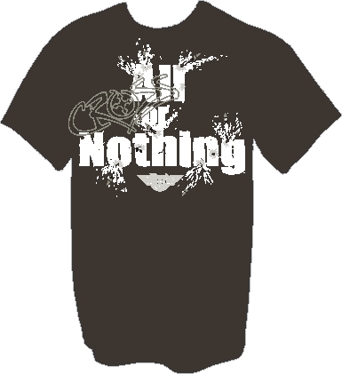 All or Nothing Christian T-Shirt in Black