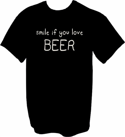 Smile If You Love Beer T-Shirt