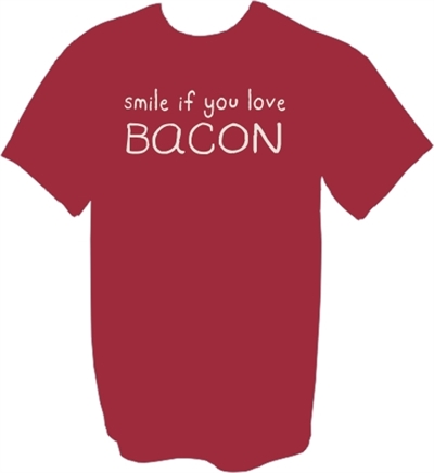 Smile If You Love Bacon T-Shirt