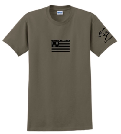 United We Stand Flag Patriotic T-Shirt