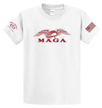 Make America Great Again Patriotic T-Shirt White