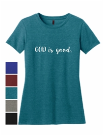 GOD Is Good Women's Christian T-Shirt