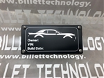Billet Technology Signature ID Plate