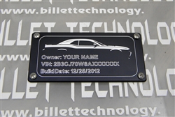 Billet Technology Signature ID Plate