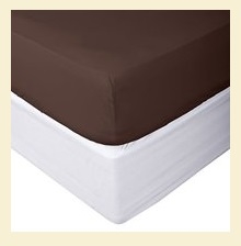 Bamboo Collection, 100% cotton, 300 thread count fitted sheet, for Standard Mattresses