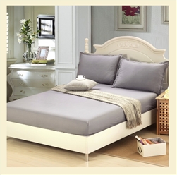 Premier Collection, 100% cotton, 500 thread count fitted sheet, Queen, for Standard Mattresses