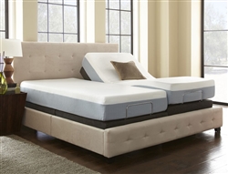 Premier Collection, cotton, 500 thread count, Cal King Split set, Standard Mattress