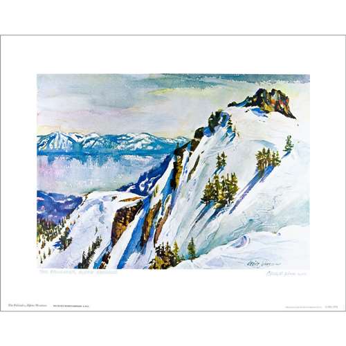 Alpine Meadows Palisades, CA Poster