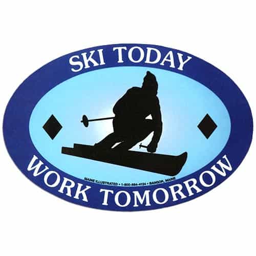 Ski Today Magnet