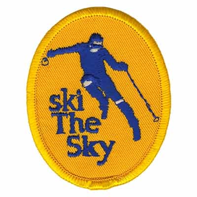 Big Sky Montana Vintage Ski The Sky Patch