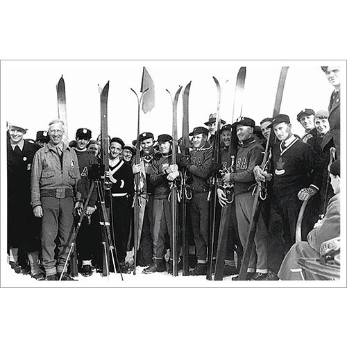 Dick Durrance and 1936 Olympic Ski Team Photo