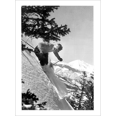 Dick Durrance on Aspen Mt. Photo