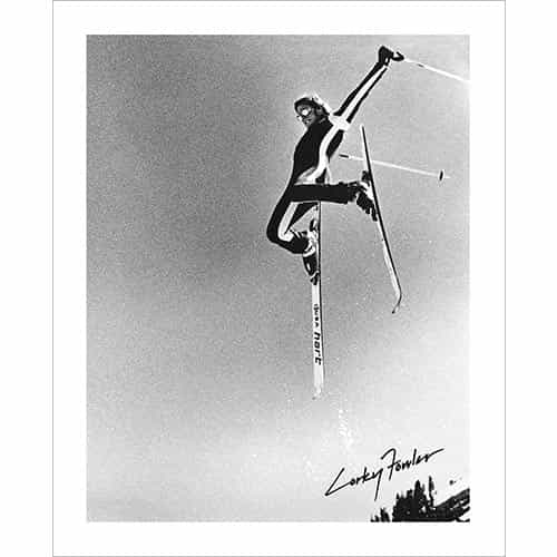 Vintage photo of Corey 'Corky' Fowler Spread Eagle (Black & White or Sepia, 2 Sizes: 8 x 10 and 11 x 14 inches)
