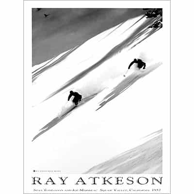 Squaw Valley, Ray Atkeson Vintage Ski Poster