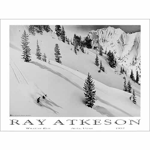 Wildcat Alta, Ray Atkeson Vintage Ski Poster