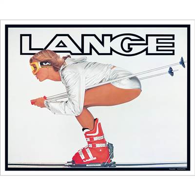 Lange Classic Ski Poster - Tuck