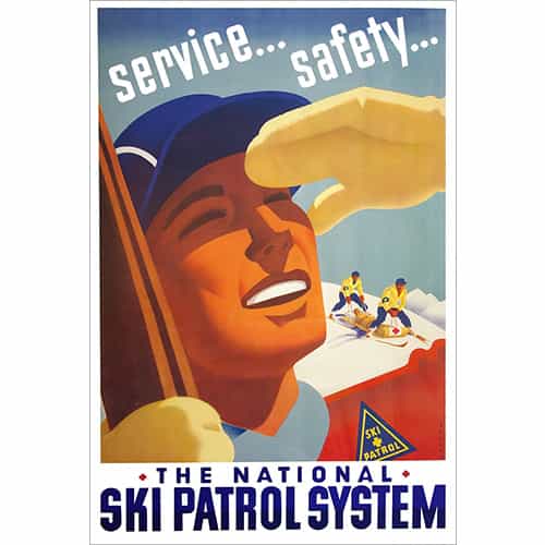 National Ski Patrol Poster