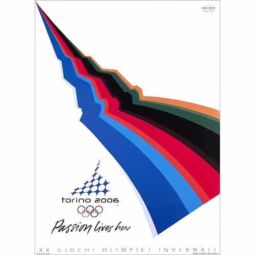 2006 Torino Winter Olympics Poster