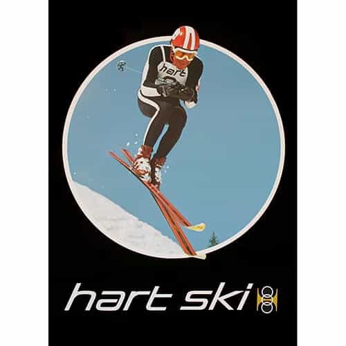 Hart Original Ski Poster