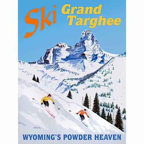 Grand Targhee Ski Poster