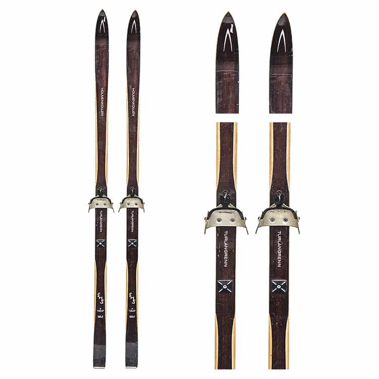 1970s Holmenkollen Vintage Cross Country Skis