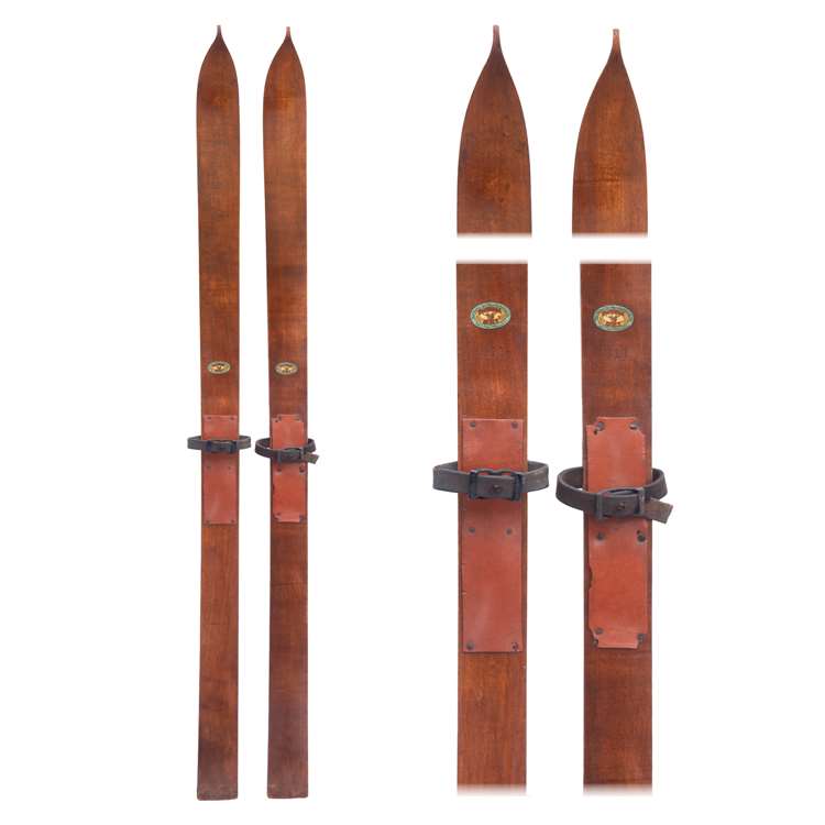 1920s Northland Vintage Flat top Touring Skis