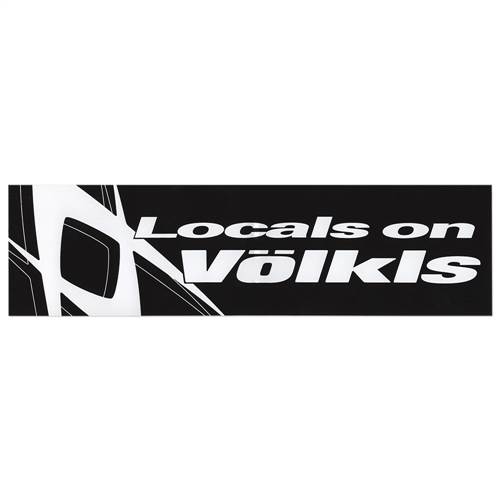 Volkl - Locals on Volkls Ski Sticker