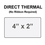 Avery 909931 4 Rolls Direct Thermal Label