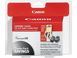Canon PG-40/CL-41Ink Genuine 50-Sheet Photo Value Pack