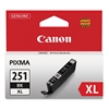 Canon CLI-251XL Genuine Black Ink 6448B001