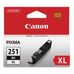 Canon CLI-251XL Genuine Black Ink 6448B001