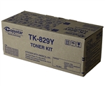 Copystar TK-829Y Genuine Yellow Toner Cartridge