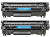 HP CF283X Compatible Toner Cartridge 83X 2-Pack