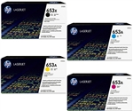 HP M680 CF320X/CF321A-3A Genuine Toner Cartridge Combo