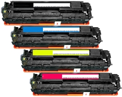 HP CF410X-3X (410X) Compatible Toner Cartridge Combo