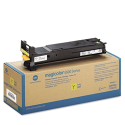 Konica Minolta A06V233 Genuine Yellow Toner Cartridge