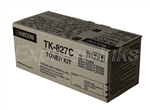 Kyocera Mita TK-827C Genuine Cyan Toner Cartridge