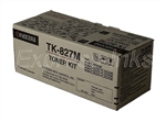 Kyocera Mita TK-827M Genuine Magenta Toner Cartridge