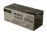 Kyocera Mita TK-827Y Genuine Yellow Toner Cartridge